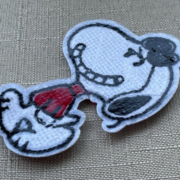 Iron on Patches for Jacket Jeans Clothes Art Snoopy Embroidery Patch Lot of 2 - Picture 4 of 8